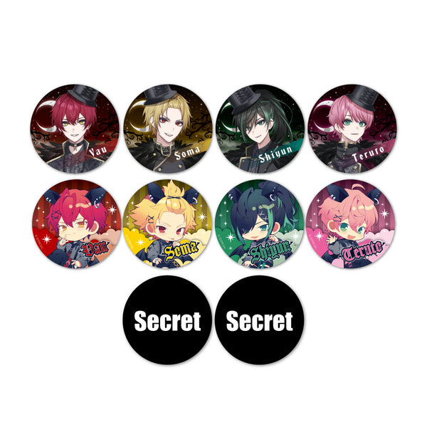 Knight A ランダム缶バッジ(Mid-Knight Party ver.)