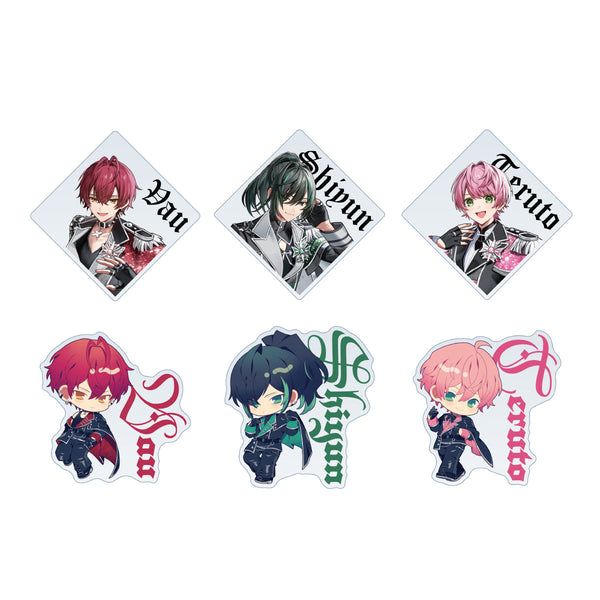 Knight A ランダムアクリルステッカー