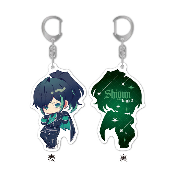 Knight A アクリルキーホルダー(Glitter Spring ver./しゆん)