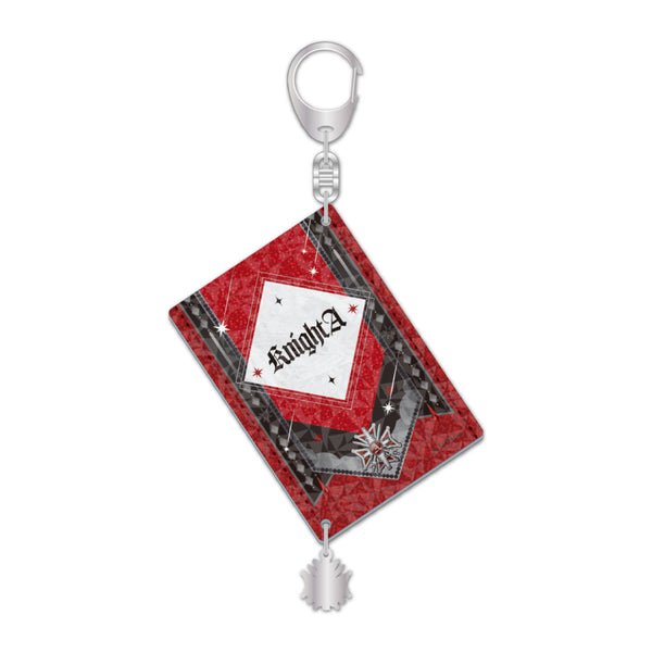 Knight A スクエアアクリルキーホルダー(Glitter Spring ver./ばぁう)