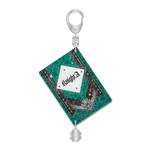 Knight A スクエアアクリルキーホルダー(Glitter Spring ver./しゆん)