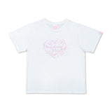 すとぷり リボンハートロゴTシャツ(さとみ)