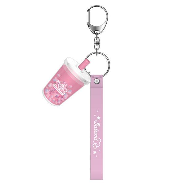 すとぷり ドリンクチャームキーホルダー(Summer Trip ver.!!/さとみ)