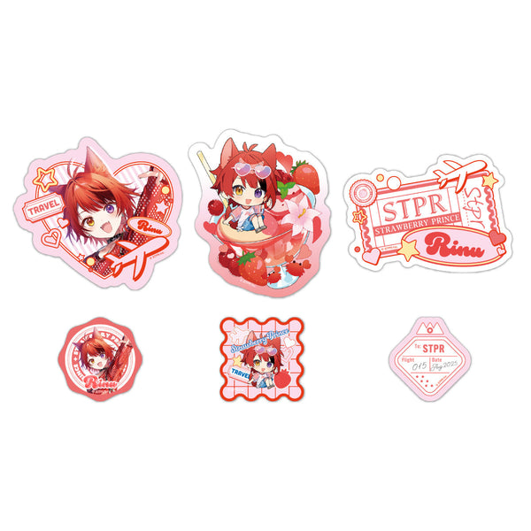 すとぷり スライダーポーチ＆ステッカーセット(Summer Trip ver.!!/莉犬)