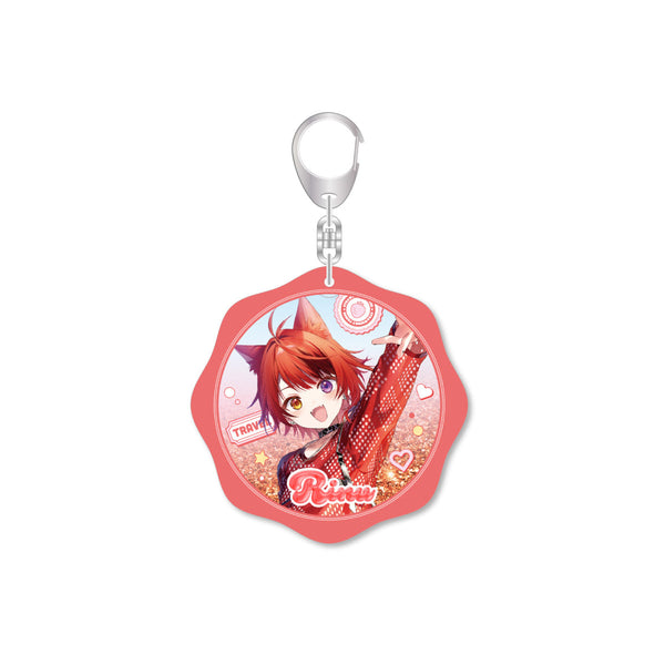 すとぷり グリッターアクリルキーホルダー(Summer Trip ver.!!/莉犬)