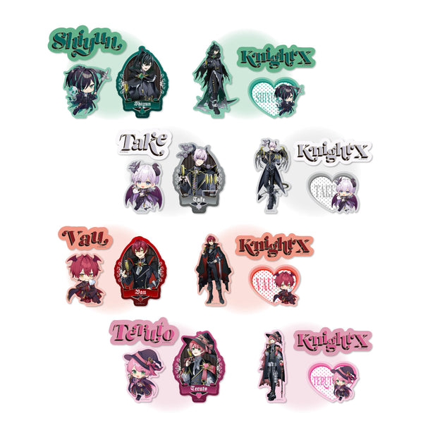 騎士X - Knight X - ランダムステッカーセット(Halloween Party 2025 ver.)