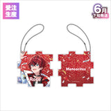 【受注生産/6月下旬発送】STPR Family Festival!! パズルアクリルキーホルダー(めておら - Meteorites - ロゼ)＜受付期間：～4/27＞