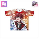 【受注生産/6月下旬発送】STPR Family Festival!! フルグラフィックTシャツ(めておら - Meteorites - ロゼ)＜受付期間：～4/27＞