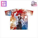 【受注生産/6月下旬発送】STPR Family Festival!! フルグラフィックTシャツ(めておら - Meteorites - ロゼ)＜受付期間：～4/27＞