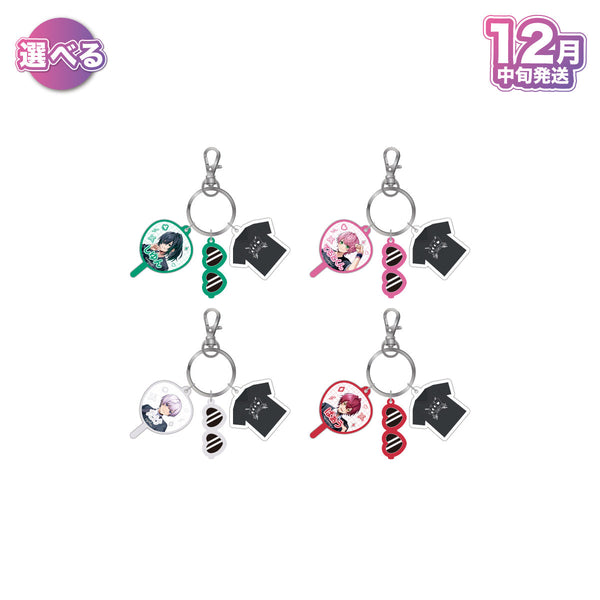 【受注生産/12月中旬発送】STPR Family 3連キーホルダー(騎士X - Knight X -)＜受付期間：～9/28＞