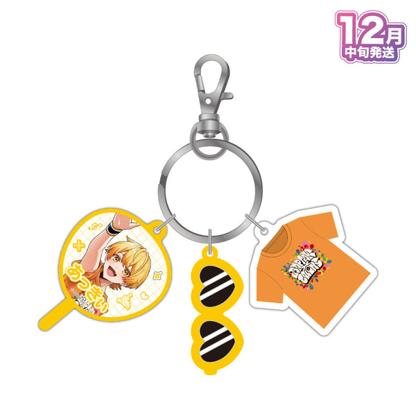 【受注生産/12月中旬発送】STPR Family 3連キーホルダー(AMPTAKxCOLORS)＜受付期間：～9/28＞