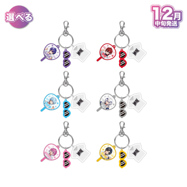 【受注生産/12月中旬発送】STPR Family 3連キーホルダー(めておら - Meteorites -)＜受付期間：～9/28＞