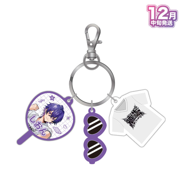 【受注生産/12月中旬発送】STPR Family 3連キーホルダー(めておら - Meteorites -)＜受付期間：～9/28＞