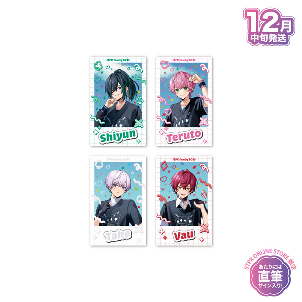 【受注生産/12月中旬発送】STPR Family ランダムフォトカード(騎士X - Knight X -)＜受付期間：～9/28＞