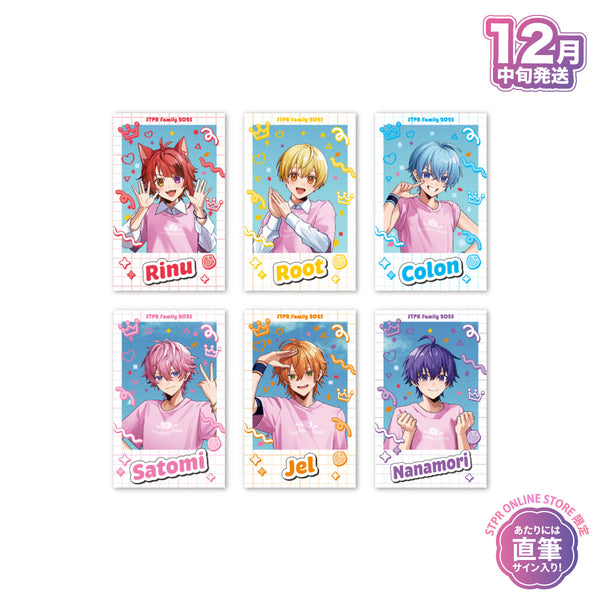 【受注生産/12月中旬発送】STPR Family ランダムフォトカード(すとぷり)＜受付期間：～9/28＞