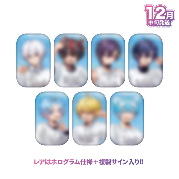 【受注生産/12月中旬発送】STPR Family ランダムスクエア缶バッジ(すにすて - SneakerStep)＜受付期間：～9/28＞