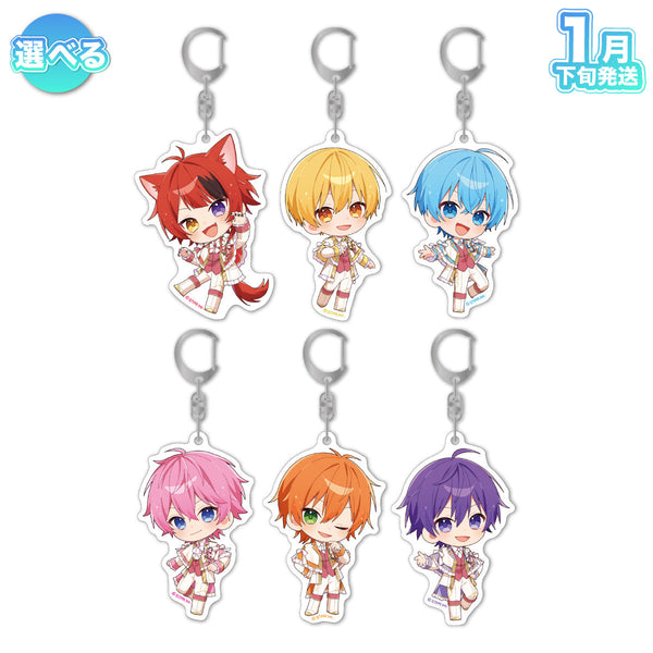 【受注生産/1月下旬発送】STPR Family アクリルキーホルダー(すとぷり)＜受付期間：～11/24＞