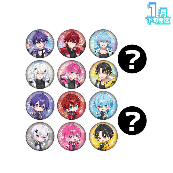 【受注生産/1月下旬発送】STPR Family ランダム缶バッジ(めておら - Meteorites -)＜受付期間：～11/24＞