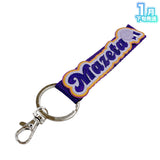 【受注生産/1月下旬発送】STPR Family 刺繍ネームタグキーホルダー(AMPTAKxCOLORS)＜受付期間：～11/24＞