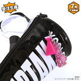 【受注生産/7月下旬発送】AMPTAKxCOLORS メガホンチャーム付きアクリルネームストラップ(けちゃ)＜受付期間：～6/1＞
