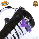 【受注生産/7月下旬発送】AMPTAKxCOLORS メガホンチャーム付きアクリルネームストラップ(まぜ太)＜受付期間：～6/1＞