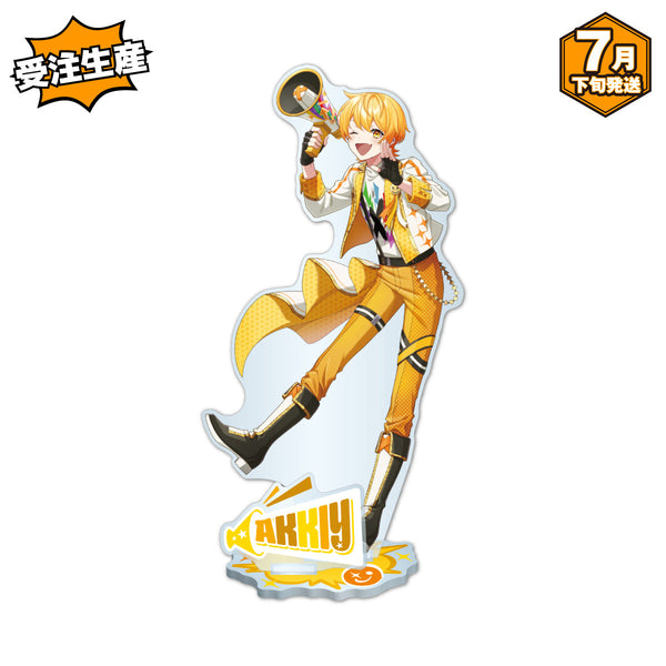 【受注生産/7月下旬発送】AMPTAKxCOLORS アクリルスタンド(AMPTAKxレインボーロード中77% ver./あっきぃ)＜受付期間：～6/1＞