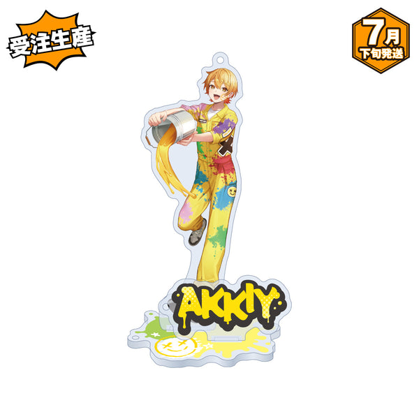 【受注生産/7月下旬発送】AMPTAKxCOLORS カスタムアクリルチャーム(あっきぃ)＜受付期間：～6/1＞