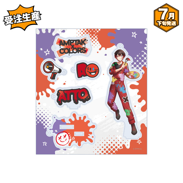 【受注生産/7月下旬発送】AMPTAKxCOLORS カスタムアクリルチャーム(あっと)＜受付期間：～6/1＞
