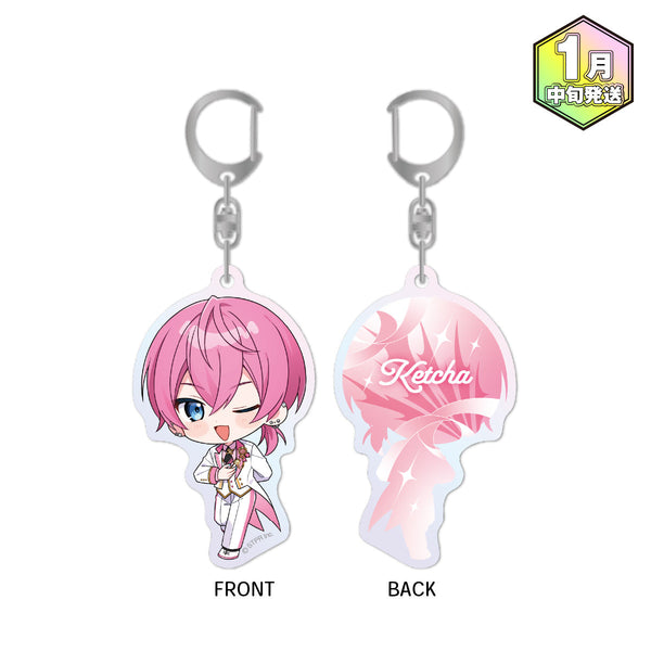 【受注生産/1月中旬発送】AMPTAKxCOLORS アクリルキーホルダー(3rd Anniversary ver./けちゃ)＜受付期間：～10/26＞