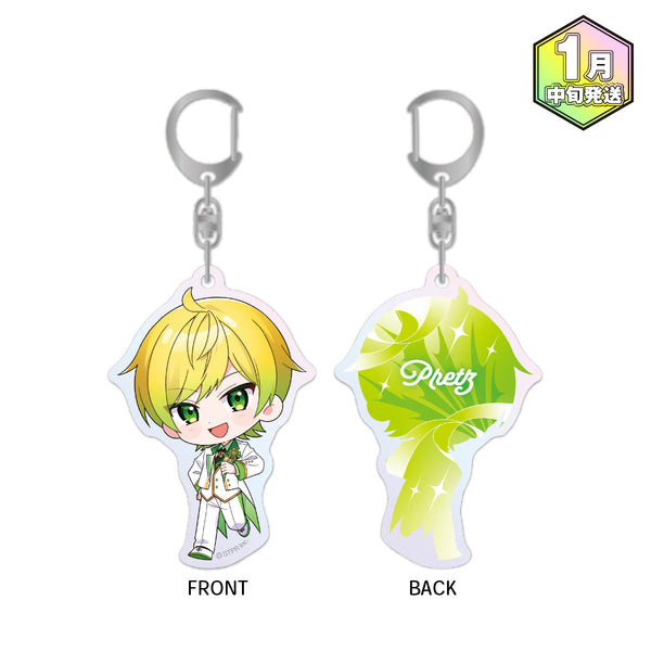 【受注生産/1月中旬発送】AMPTAKxCOLORS アクリルキーホルダー(3rd Anniversary ver./ぷりっつ)＜受付期間：～10/26＞