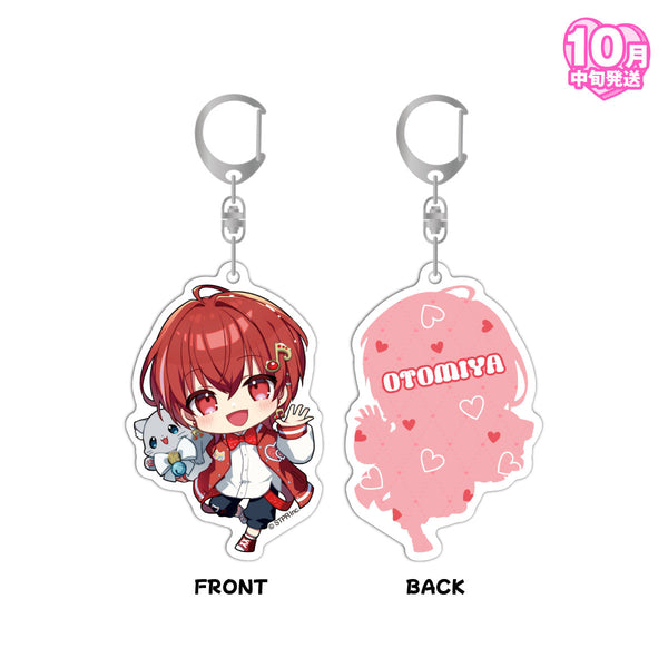 【受注生産/10月中旬発送】ドキッとデートしよ？ドキ恋アクキー(おとみや)＜受付期間：～8/11＞