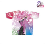 【3月下旬発送】STPR Family Festival!! フルグラフィックTシャツ(AMPTAKxCOLORS けちゃ)＜受付期間：～3/16＞