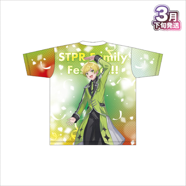 【3月下旬発送】STPR Family Festival!! フルグラフィックTシャツ(AMPTAKxCOLORS ぷりっつ)＜受付期間：～3/16＞