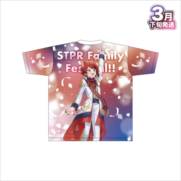 【3月下旬発送】STPR Family Festival!! フルグラフィックTシャツ(すとぷり 莉犬)＜受付期間：～3/16＞