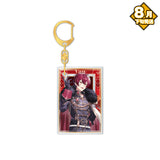 【受注生産/8月下旬発送】騎士X - Knight X - クリスタルキーホルダー(1st Anniversary ver./ばぁう)＜受付期間：～6/7＞