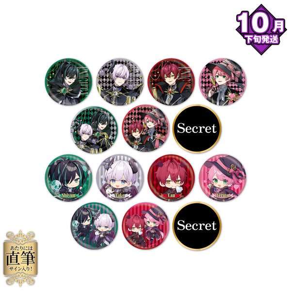 【10月下旬発送】騎士X - Knight X - ランダム缶バッジ(Halloween Party 2025 ver.)＜受付期間：～10/13＞