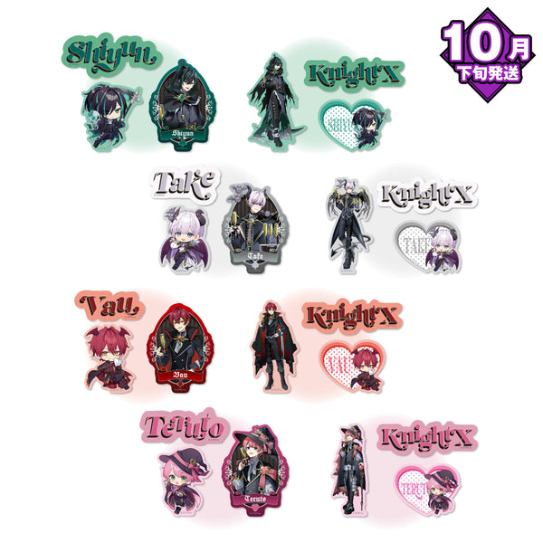 【10月下旬発送】騎士X - Knight X - ランダムステッカーセット(Halloween Party 2025 ver.)＜受付期間：～10/13＞