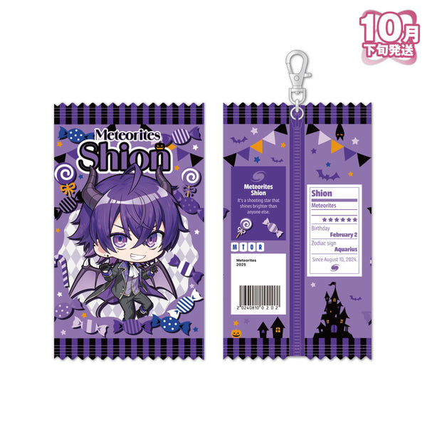 【10月下旬発送】めておら - Meteorites - お菓子パッケージ風ポーチ(Twilight Halloween ver./心音)＜受付期間：～10/13＞
