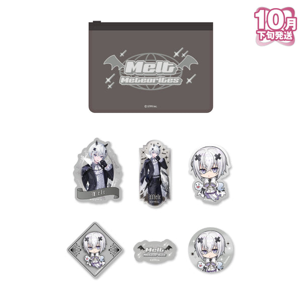 【10月下旬発送】めておら - Meteorites - スライダーケース＆ステッカーセット(Twilight Halloween ver./メルト・ダ・テンシ)＜受付期間：～10/13＞