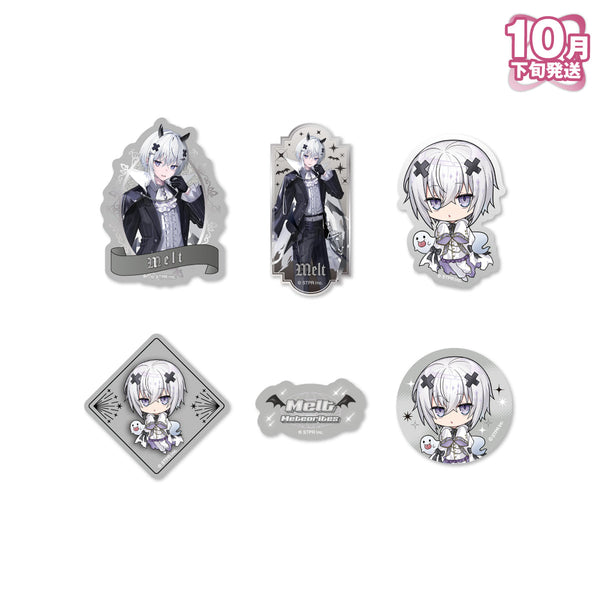 【10月下旬発送】めておら - Meteorites - スライダーケース＆ステッカーセット(Twilight Halloween ver./メルト・ダ・テンシ)＜受付期間：～10/13＞