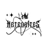 【会場受取】めておら - Meteorites - グラフィックTシャツ(Meteorites 2nd One Man Live -THE KINGS- ver./WHITE)＜受付期間：～3/1＞