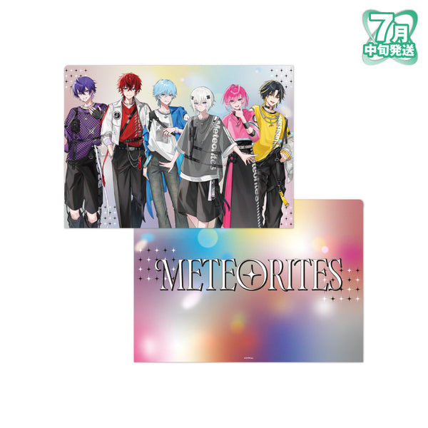 【7月中旬発送】めておら - Meteorites - クリアファイル(-FIRST 1MPACT- ver.)＜受付期間：～7/13＞