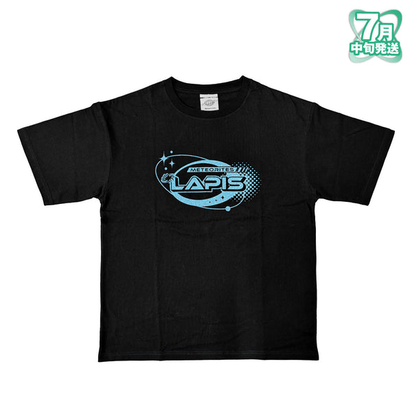 【7月中旬発送】めておら - Meteorites - グリッターロゴTシャツ(-FIRST 1MPACT- ver./Lapis)＜受付期間：～7/13＞