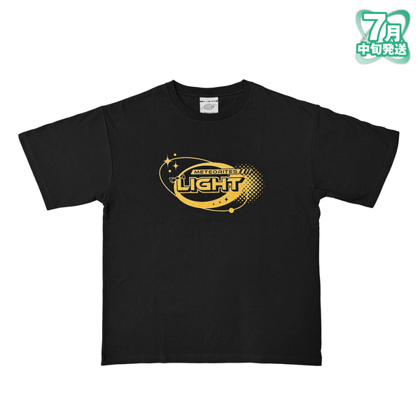 【7月中旬発送】めておら - Meteorites - グリッターロゴTシャツ(-FIRST 1MPACT- ver./明雷らいと)＜受付期間：～7/13＞
