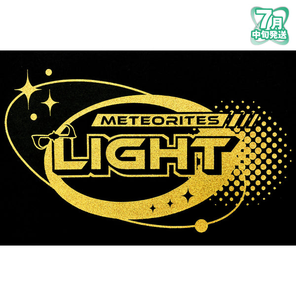 【7月中旬発送】めておら - Meteorites - グリッターロゴTシャツ(-FIRST 1MPACT- ver./明雷らいと)＜受付期間：～7/13＞