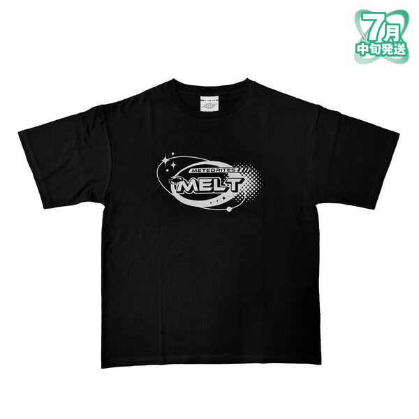 【7月中旬発送】めておら - Meteorites - グリッターロゴTシャツ(-FIRST 1MPACT- ver./メルト・ダ・テンシ)＜受付期間：～7/13＞