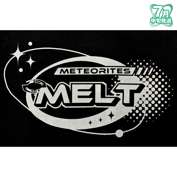 【7月中旬発送】めておら - Meteorites - グリッターロゴTシャツ(-FIRST 1MPACT- ver./メルト・ダ・テンシ)＜受付期間：～7/13＞