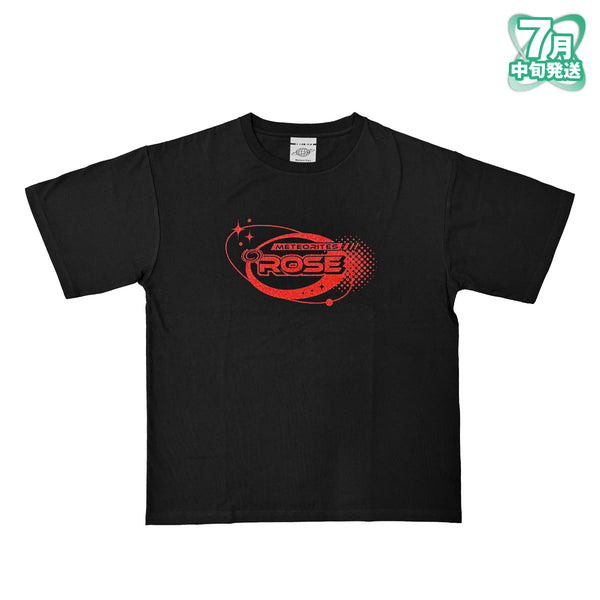 【7月中旬発送】めておら - Meteorites - グリッターロゴTシャツ(-FIRST 1MPACT- ver./ロゼ)＜受付期間：～7/13＞