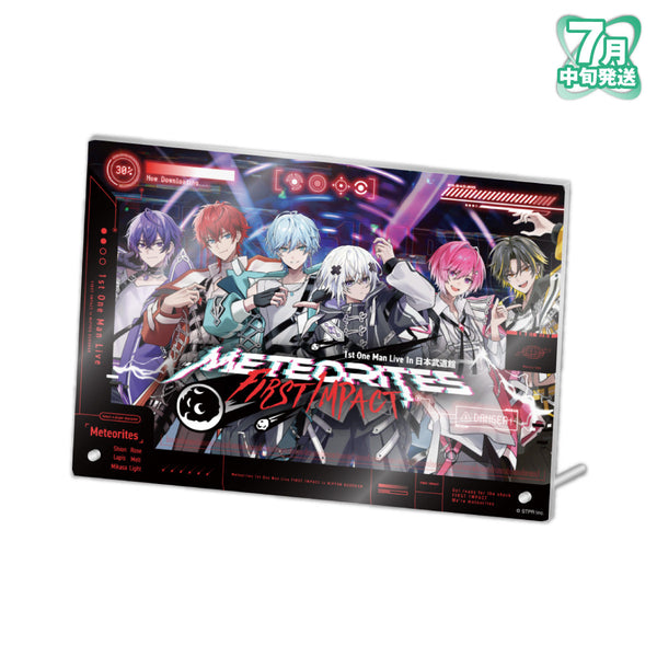 【7月中旬発送】めておら - Meteorites - アクリルパネル(-FIRST 1MPACT- ver.)＜受付期間：～7/13＞