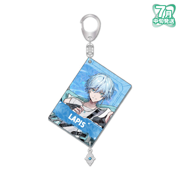 【7月中旬発送】めておら - Meteorites - スクエアアクリルキーホルダー(-FIRST 1MPACT- ver./Lapis)＜受付期間：～7/13＞